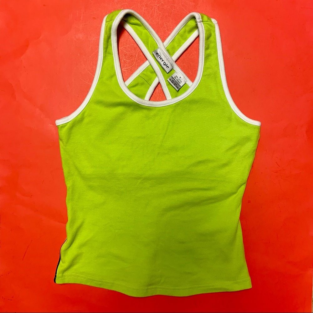 EUC Energie Criss-Cross back Athletic Tank Top